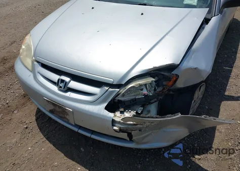 2003 Honda Civic Lx from USA, damaged, VIN 1HGEM21503L018258